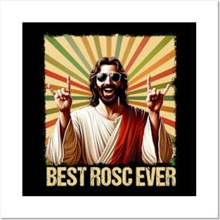 Best ROSC Ever Easter Nurse Doctor Surgeon Jesus Rock On Posters and Art